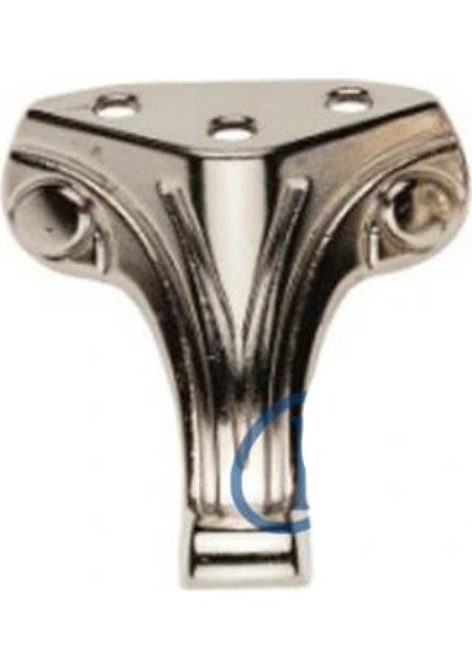 Moda Ahşap, Mdf, Sunta Sandık Ayağı, Kutu Ayak 4,5 cm - Nikel