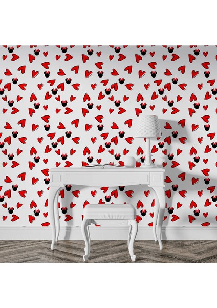Kalpler Kız Çocuk Odası Duvar Kağıdı -Isı ve Ses Yalıtımı Yırtılmaz modelleri
