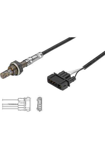 Lambda,oksijen Sensörü [skoda Felicia,1.3mpi] 6U0906265C 12