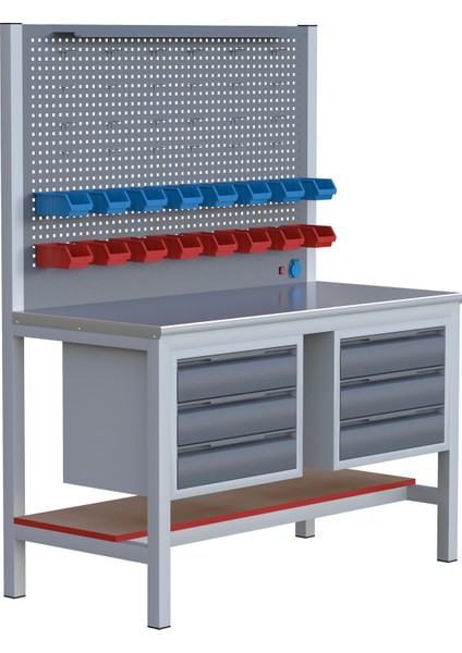 6 Çekmeceli 1.5 Metre Takımtezgahı fiyatları