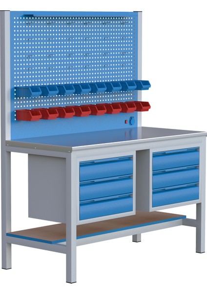 6 Çekmeceli 1.5 Metre Takımtezgahı modelleri