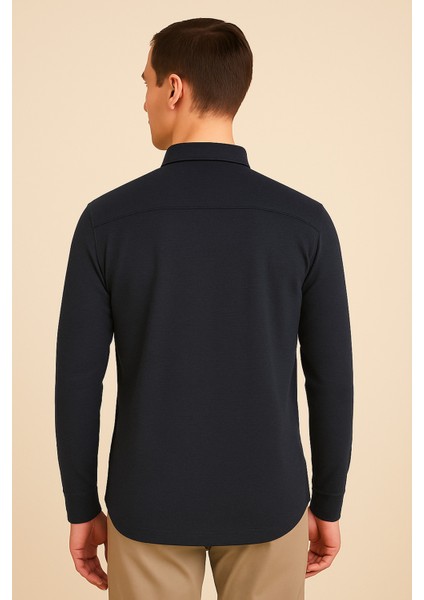 Erkek Yarım Pat Düğmeli Gömlek fiyatları