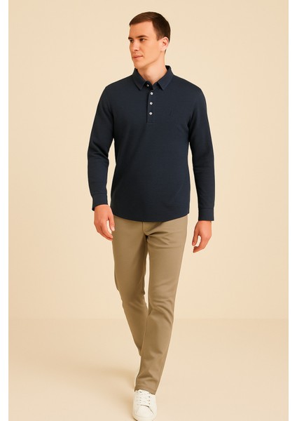 Erkek Yarım Pat Düğmeli Gömlek modelleri