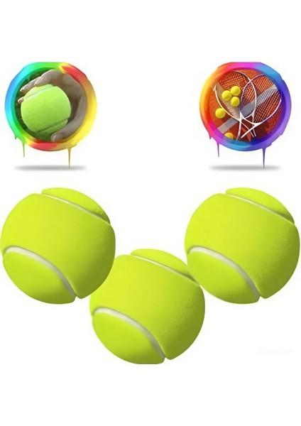 Preofesyonel Tenis Topu 3’lü Paket – Yeşil Renk, Antrenman ve Maç Için Uygun fiyatları