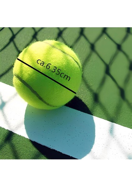 Preofesyonel Tenis Topu 3’lü Paket – Yeşil Renk, Antrenman ve Maç Için Uygun fırsatları