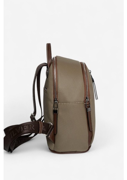 SP901 Kadın Sırt Çantası Petek L.haki-Kahve modelleri