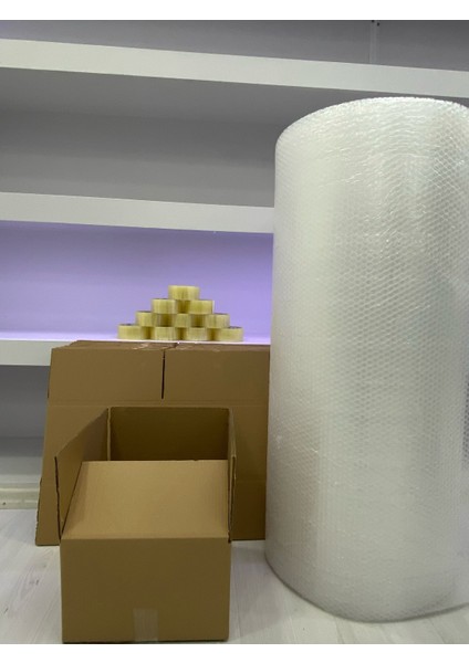 Çift Oluklu Kutu Boş Karton 30X30X20 Küçük Boy 15LI Adet