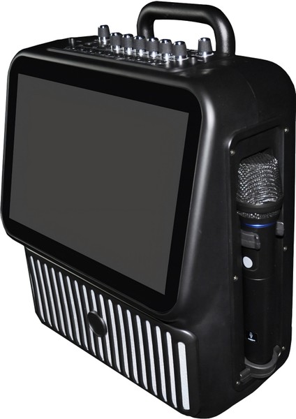 Dokunmatik Ekranlı Taşınabilir Hoparlör Sistemi Usb-Wifi-Kablosuz Mikrofon fiyatları