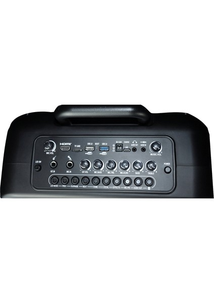 Dokunmatik Ekranlı Taşınabilir Hoparlör Sistemi Usb-Wifi-Kablosuz Mikrofon