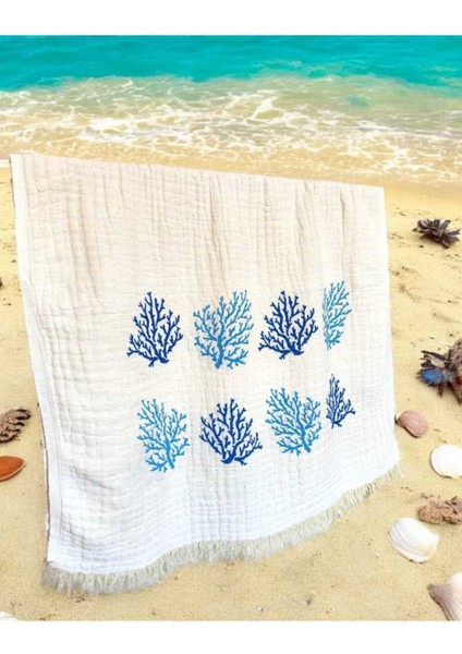 Peştemal & Plaj Havlusu – %100 Pamuk | 100X200 cm Doğal Dokulu Havlu