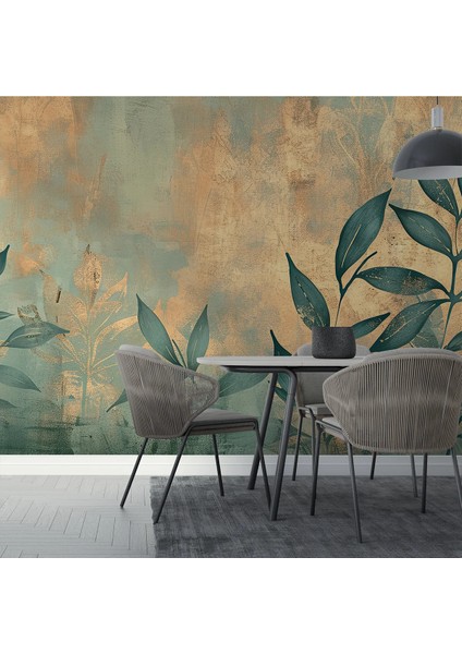 3D Tropikal Manzaralı Tek Parça Duvar Kağıdı -Isı ve Ses Yalıtımı Yırtılmaz modelleri