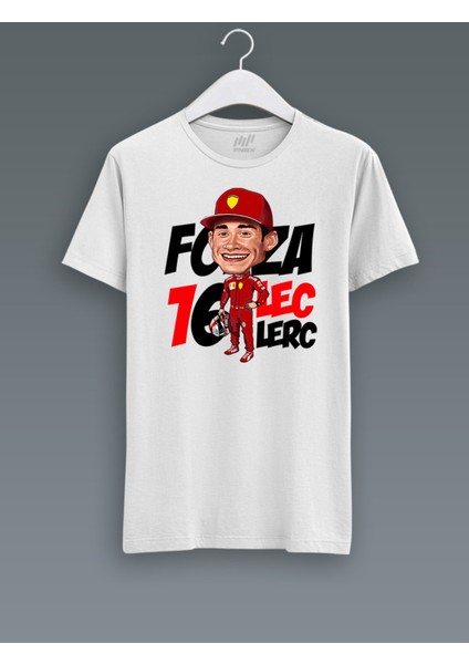 Forza Leclerc Kırmızı T-Shirt