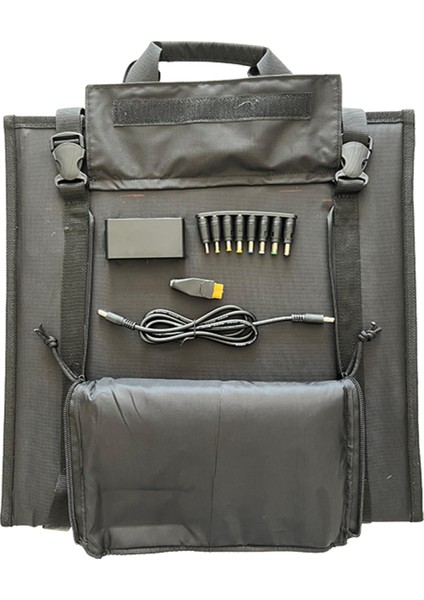 120W Taşınabilir Solar Çanta Panel - Siyah modelleri