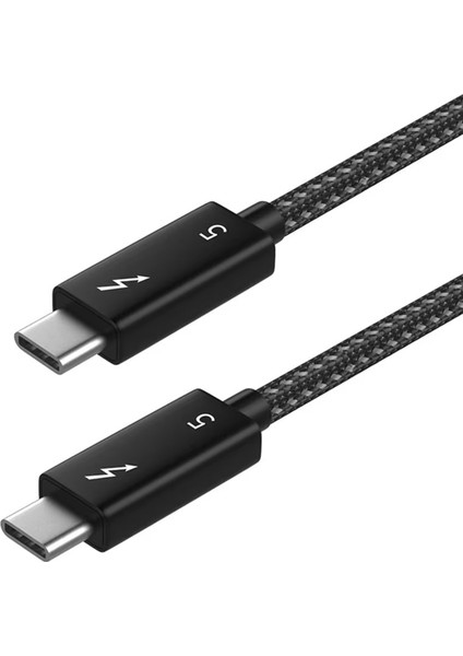 Thunderbolt 5 Type-C Kablo – 240W Hızlı Şarj, 120GBPS Veri, 16K/8K Görüntü Desteği Intel Sertifikalı ZR1017
