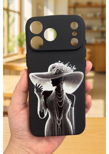 iPhone 17 Pro Uyumlu Lady Silikon Darbe Emici Klasik Korumalı Rubber Kılıf fiyatları