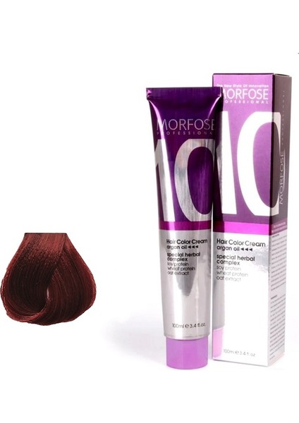 10 Saç Boyası 100ML / 7.6 Ateş Kızılı