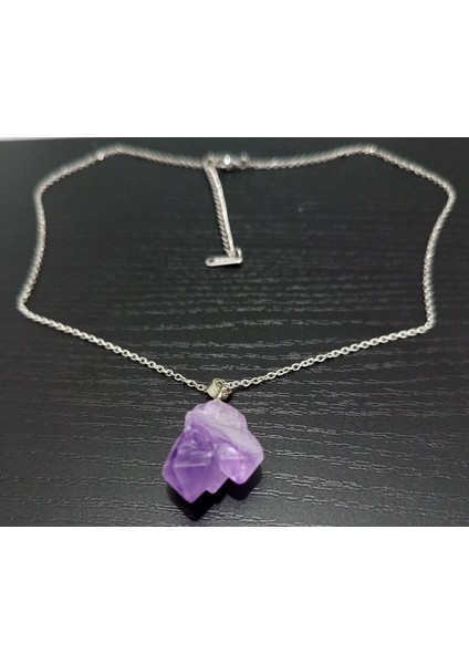 Doğal Taş Ametist Kolye fırsatları