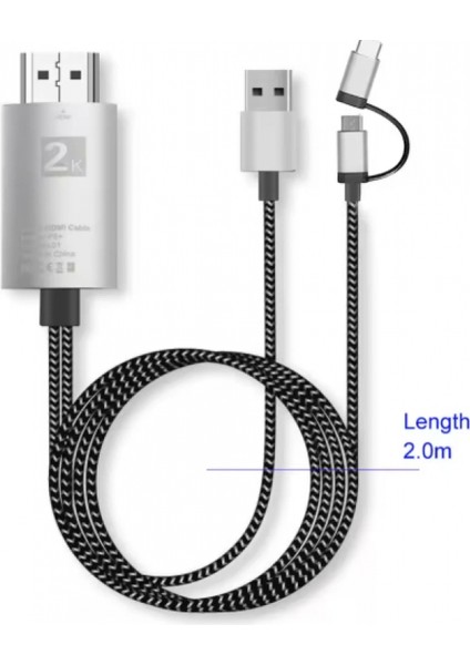 ZR855 P8 2 İn 1 Hdtv Kablo