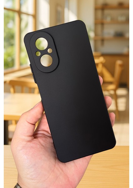 Realme 12 Lite Uyumlu Silikon Darbe Emici Klasik Korumalı Rubber Kılıf