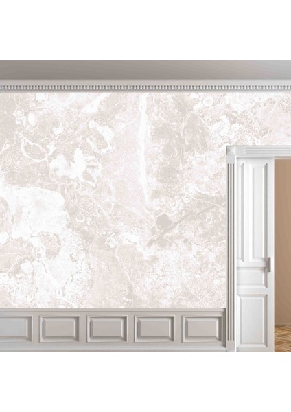 Duvar Kağıdı Çatlak Mermer Desenli Yırtılmaz Tekstil Duvar Kağıdı