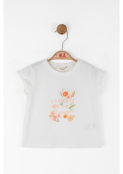 01-04 Yaş Kız Bebek Somon Üçlü Takım - Somon