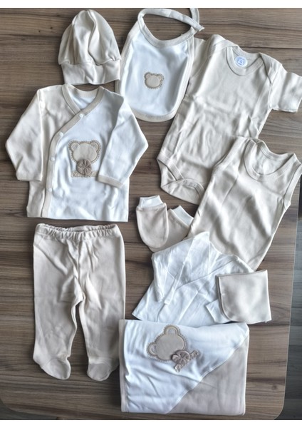 Laura Baby Erkek Bebek 10 Lu Hastane Çıkışı Seti