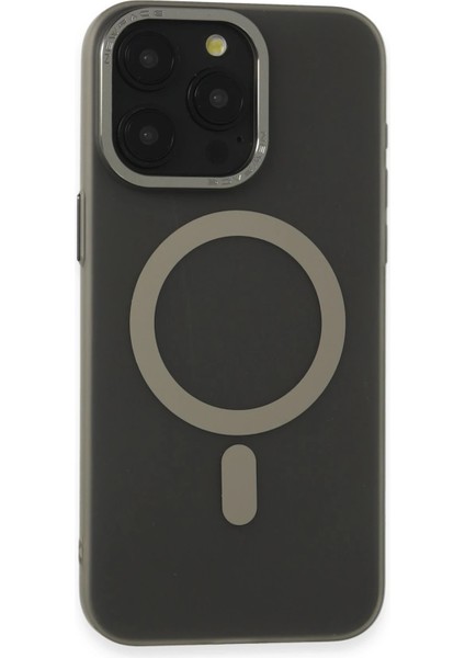 Mtxdpn Newface Iphone 15 Pro Max Kılıf Lodos Magneticsafe Mat Kapak - Titan Gri