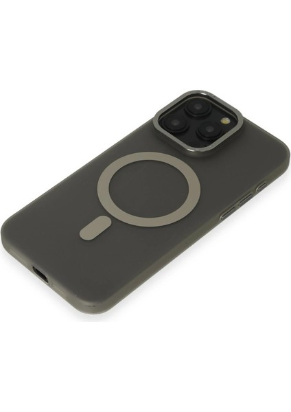 Mtxdpn Newface Iphone 15 Pro Max Kılıf Lodos Magneticsafe Mat Kapak - Titan Gri fırsatları