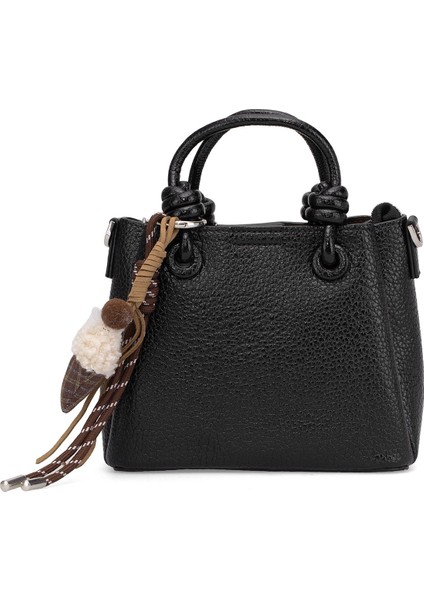 25YG613 Kadın Premium Omuz Çantası Siyah