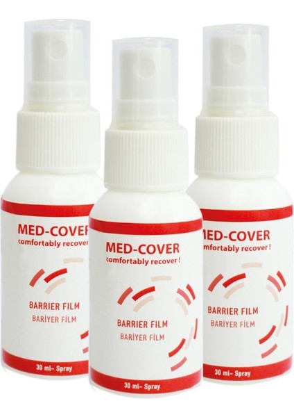 Med-Cover Bariyer Film Sprey 30 ml x 3 Adet