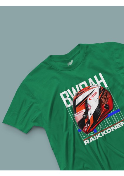 Kimi Raikkonen Bwoah Kask T-Shirt fiyatları