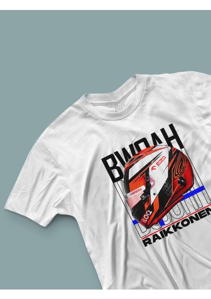 Kimi Raikkonen Bwoah Kask T-Shirt fiyatları