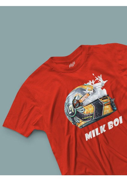 Lando Norris Milk Boi Kask T-Shirt fiyatları