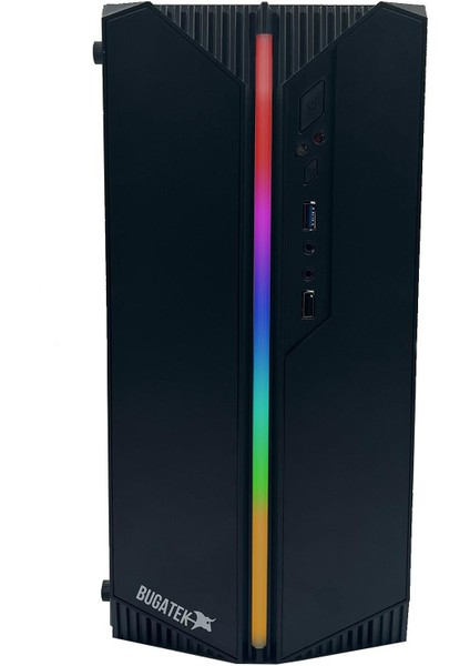 Bgyrgb USB 3.0 Micro-Atx Rgb Temperli Cam Bilgisayar Kasası fiyatları