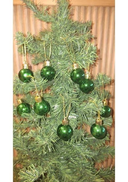 Yılbaşı Süsü Mavi Işıltılı Renkli Cici Top 3 cm 9lu Yılbaşı Yeni Yıl Çam Ağacı Süsü fiyatları