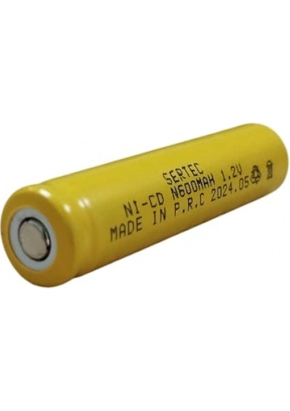 1.2V 600 Mah - N Boy - Ni-Cd Şarjlı Pil - (Başsız / Flat Head) fiyatları
