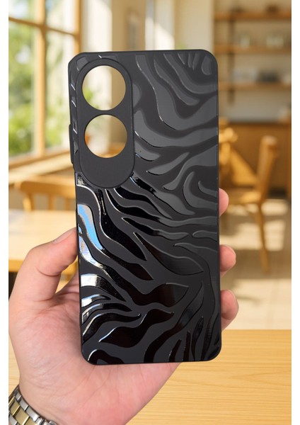 Oppo A60 Uyumlu Zebra Desenli Silikon Darbe Emici Klasik Korumalı Rubber Kılıf fiyatları
