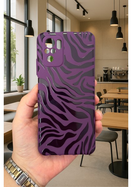 Xiaomi Redmi Note 10 ve 10S Uyumlu Zebra Desenli Silikon Darbe Emici Klasik Korumalı Rubber Kılıf fiyatları