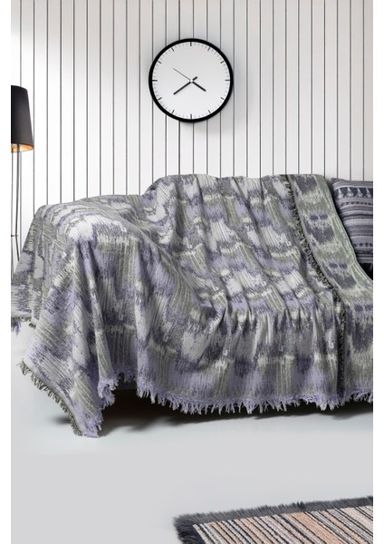 %100 Pamuklu Lüks Kaymaz Koltuk Örtüsü | Koltuk Şalı | Çok Amaçlı Örtü