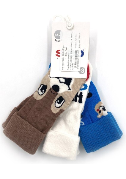 3'lü Bebek Çorap 10267