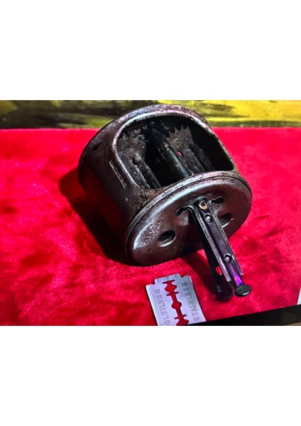 Antika Jilet Bileme Makinası 7 cm 6 cm 4,5 cm Ölçülerinde fırsatları