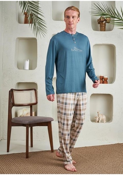 Erkek Patlı Pijama Takım - 10799 modelleri