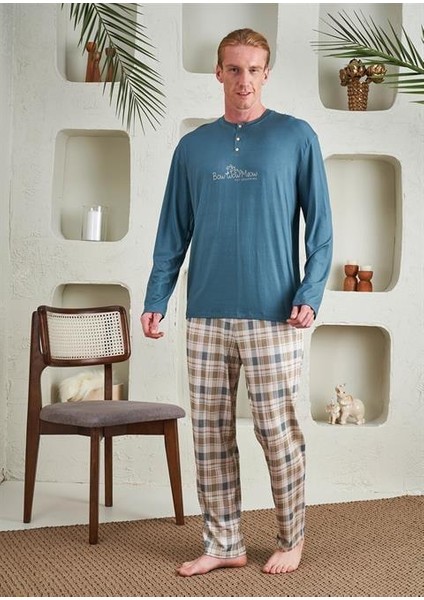 Erkek Patlı Pijama Takım - 10799 indirimleri