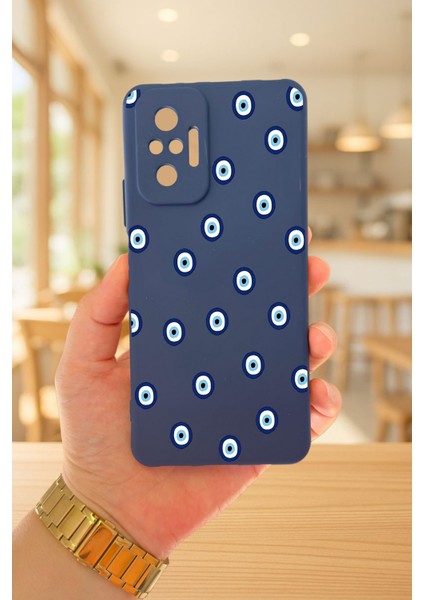 Xiaomi Redmi Note 1o Pro Nazar Boncuk Desenli Silikon Darbe Emici Klasik Korumalı Rubber Kılıf fiyatları