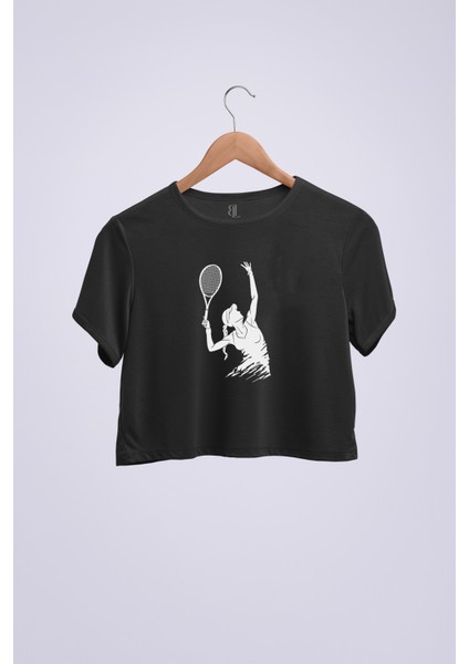 Tennis Woman Crop T-Shirt