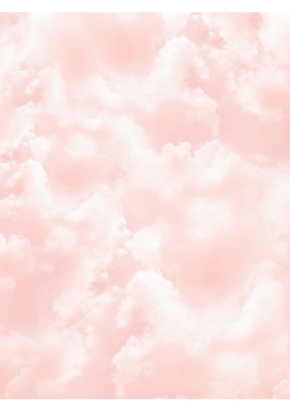 Duvar Kağıdı Çocuk Odası Pembe Bulutlar Desenli Isı ve Ses Yalıtımlı Sağlıklı Duvar Kumaşı fırsatları