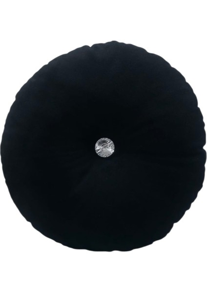 Yuvarlak Dolgulu Düğmeli Kırlent-Kalın Uzun Ömürlü Kumaş