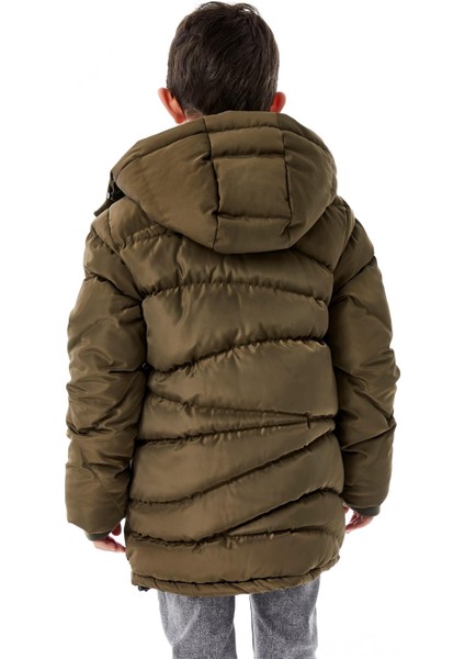 Erkek Çocuk Kapüşonlu Kalın Kışlık Mont 51335 indirimleri