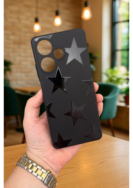 Infinix Hot 30 - Star Silikon Darbe Emici Klasik Korumalı Rubber Kılıf