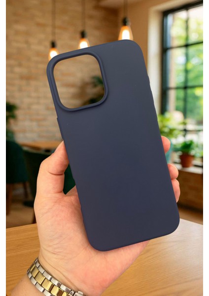 iPhone 14 Plus ve 15 Plus - Silikon Darbe Emici Klasik Korumalı Rubber Kılıf
